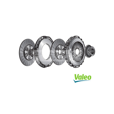 KIT D'EMBRAYAGE VALEO 400MM DOUBLE MERCEDES